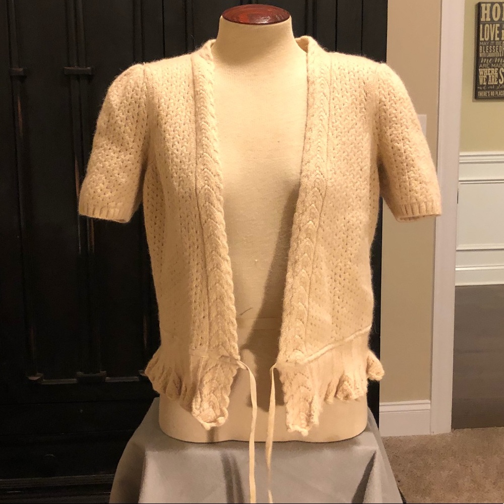 Cream sweater
